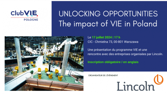 Unlocking Opportunities - Une présentation du VIE à des entreprises, par Lincoln