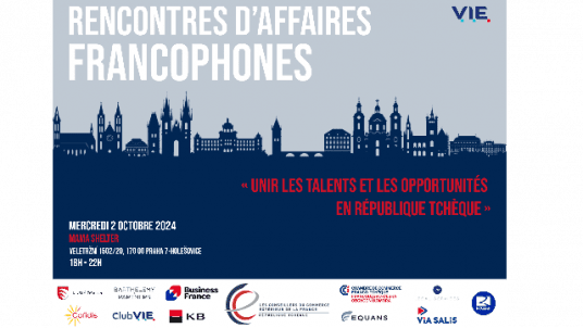 Rencontres d'Affaires Francophones : "Unir les Talents et les Opportunités en République Tchèque"