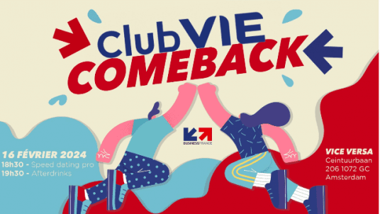 CLUB VIE PAYS-BAS - AFTERWORK COME BACK!  / 16 février 2024